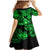 Hawaii Ukulele Family Matching Mermaid Dress and Hawaiian Shirt Polynesian Pattern Green Version LT01 - Polynesian Pride