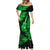 Hawaii Ukulele Mermaid Dress Polynesian Pattern Green Version LT01 - Polynesian Pride