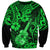 Hawaii Ukulele Sweatshirt Polynesian Pattern Green Version LT01 Unisex Green - Polynesian Pride