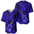 Hawaii Ukulele Baseball Jersey Polynesian Pattern Navy Blue Version LT01 - Polynesian Pride