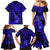 Hawaii Ukulele Family Matching Mermaid Dress and Hawaiian Shirt Polynesian Pattern Navy Blue Version LT01 - Polynesian Pride