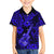 Hawaii Ukulele Kid Hawaiian Shirt Polynesian Pattern Navy Blue Version LT01 Kid Blue - Polynesian Pride