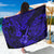 Hawaii Ukulele Sarong Polynesian Pattern Navy Blue Version LT01 One Size 44 x 66 inches Blue - Polynesian Pride