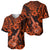 Hawaii Ukulele Baseball Jersey Polynesian Pattern Orange Version LT01 - Polynesian Pride