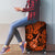 Hawaii Ukulele Luggage Cover Polynesian Pattern Orange Version LT01 - Polynesian Pride