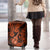 Hawaii Ukulele Luggage Cover Polynesian Pattern Orange Version LT01 - Polynesian Pride