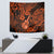 Hawaii Ukulele Tapestry Polynesian Pattern Orange Version LT01 - Polynesian Pride
