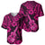 Hawaii Ukulele Baseball Jersey Polynesian Pattern Pink Version LT01 - Polynesian Pride