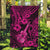 Hawaii Ukulele Garden Flag Polynesian Pattern Pink Version LT01 Garden Flag Pink - Polynesian Pride