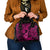 Hawaii Ukulele Shoulder Handbag Polynesian Pattern Pink Version LT01 - Polynesian Pride