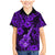 Hawaii Ukulele Family Matching Mermaid Dress and Hawaiian Shirt Polynesian Pattern Purple Version LT01 Son's Shirt Purple - Polynesian Pride