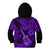 Hawaii Ukulele Kid Hoodie Polynesian Pattern Purple Version LT01 - Polynesian Pride