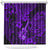 Hawaii Ukulele Shower Curtain Polynesian Pattern Purple Version LT01 Purple - Polynesian Pride