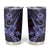 Hawaii Ukulele Tumbler Cup Polynesian Pattern Purple Version