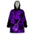 Hawaii Ukulele Wearable Blanket Hoodie Polynesian Pattern Purple Version LT01 One Size Purple - Polynesian Pride