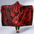 Hawaii Ukulele Hooded Blanket Polynesian Pattern Red Version LT01 - Polynesian Pride