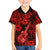 Hawaii Ukulele Kid Hawaiian Shirt Polynesian Pattern Red Version LT01 Kid Red - Polynesian Pride