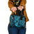 Hawaii Ukulele Shoulder Handbag Polynesian Pattern Sky Blue Version LT01 One Size Blue - Polynesian Pride