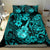 Hawaii Ukulele Bedding Set Polynesian Pattern Turquoise Version LT01 - Polynesian Pride