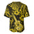 Hawaii Ukulele Baseball Jersey Polynesian Pattern Yellow Version LT01 - Polynesian Pride