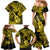 Hawaii Ukulele Family Matching Mermaid Dress and Hawaiian Shirt Polynesian Pattern Yellow Version LT01 - Polynesian Pride