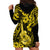 Hawaii Ukulele Hoodie Dress Polynesian Pattern Yellow Version LT01 - Polynesian Pride