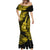 Hawaii Ukulele Mermaid Dress Polynesian Pattern Yellow Version LT01 - Polynesian Pride