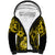 Hawaii Ukulele Sherpa Hoodie Polynesian Pattern Yellow Version LT01 Unisex Yellow - Polynesian Pride