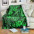 Hawaii Fish Hook Blanket Polynesian Pattern Green Version LT01 - Polynesian Pride