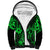 Hawaii Fish Hook Sherpa Hoodie Polynesian Pattern Green Version LT01 Unisex Green - Polynesian Pride