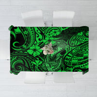 Hawaii Fish Hook Tablecloth Polynesian Pattern Green Version LT01 Green - Polynesian Pride