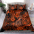 Hawaii Fish Hook Bedding Set Polynesian Pattern Orange Version LT01