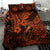 Hawaii Fish Hook Bedding Set Polynesian Pattern Orange Version LT01