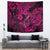 Hawaii Fish Hook Tapestry Hibiscus Hawaii Tribal Tattoo Pink Version LT01 - Polynesian Pride