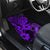 Hawaii Fish Hook Car Mats Hibiscus Hawaii Tribal Tattoo Purple Version LT01 - Polynesian Pride