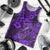 Hawaii Fish Hook Men Tank Top Hibiscus Hawaii Tribal Tattoo Purple Version LT01 Purple - Polynesian Pride