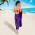 Hawaii Fish Hook Sarong Hibiscus Hawaii Tribal Tattoo Purple Version LT01 - Polynesian Pride