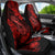 Hawaii Fish Hook Car Seat Cover Hibiscus Hawaii Tribal Tattoo Red Version LT01 - Polynesian Pride