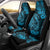 Hawaii Fish Hook Car Seat Cover Hibiscus Hawaii Tribal Tattoo Sky Blue Version LT01 - Polynesian Pride