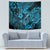 Hawaii Fish Hook Tapestry Hibiscus Hawaii Tribal Tattoo Sky Blue Version LT01 - Polynesian Pride