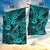 Hawaii Fish Hook Garden Flag Hibiscus Hawaii Tribal Tattoo Turquoise Version LT01 - Polynesian Pride