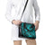 Hawaii Fish Hook Shoulder Handbag Hibiscus Hawaii Tribal Tattoo Turquoise Version LT01 - Polynesian Pride