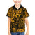 Hawaii King Kamehameha Family Matching Mermaid Dress and Hawaiian Shirt Polynesian Pattern Gold Version LT01 Son's Shirt Gold - Polynesian Pride