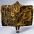 Hawaii King Kamehameha Hooded Blanket Polynesian Pattern Gold Version LT01 - Polynesian Pride