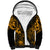Hawaii King Kamehameha Sherpa Hoodie Polynesian Pattern Gold Version LT01 Unisex Gold - Polynesian Pride