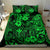 Hawaii King Kamehameha Bedding Set Polynesian Pattern Green Version LT01 - Polynesian Pride