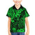 Hawaii King Kamehameha Family Matching Mermaid Dress and Hawaiian Shirt Polynesian Pattern Green Version LT01 Son's Shirt Green - Polynesian Pride