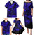 Hawaii King Kamehameha Family Matching Puletasi Dress and Hawaiian Shirt Polynesian Pattern Navy Blue Version LT01 - Polynesian Pride