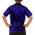 Hawaii King Kamehameha Family Matching Short Sleeve Bodycon Dress and Hawaiian Shirt Polynesian Pattern Navy Blue Version LT01 - Polynesian Pride