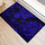 Hawaii King Kamehameha Rubber Doormat Polynesian Pattern Navy Blue Version LT01 - Polynesian Pride